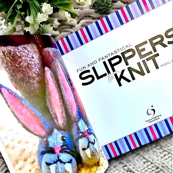 Fun and Fantastical Slippers to Knit + 3 Yarn Skeins - Picture 5 of 15